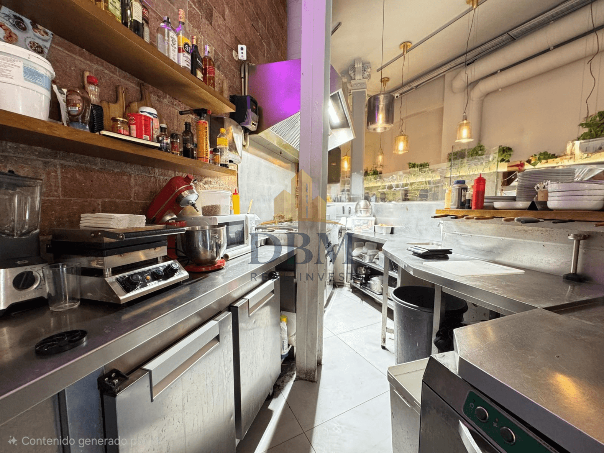 Restaurante con terraza en traspaso en Urquinaona