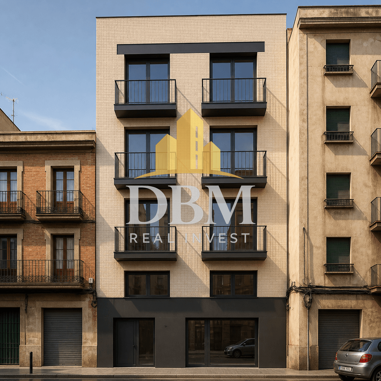 Edificio residencial con proyecto en venta en Collblanc