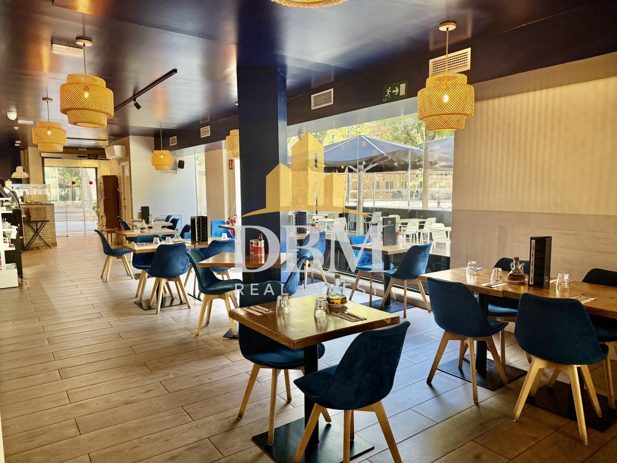 Restaurante de 280m2 con 9 mesas de terraza en Poblenou, Barcelona
